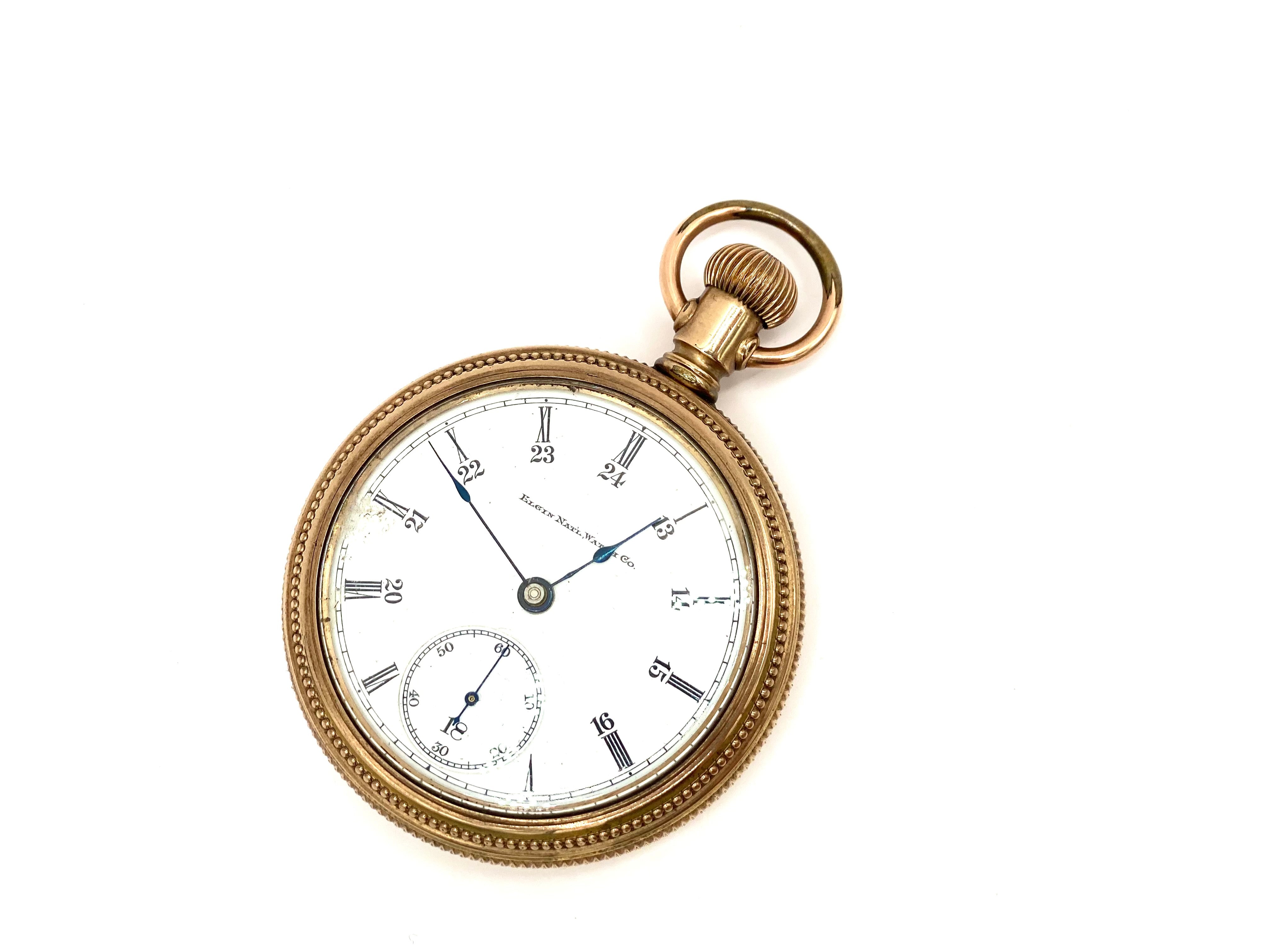 Elgin pocket deals watch